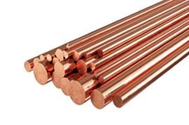 Copper Round Bars Manufacturer in India